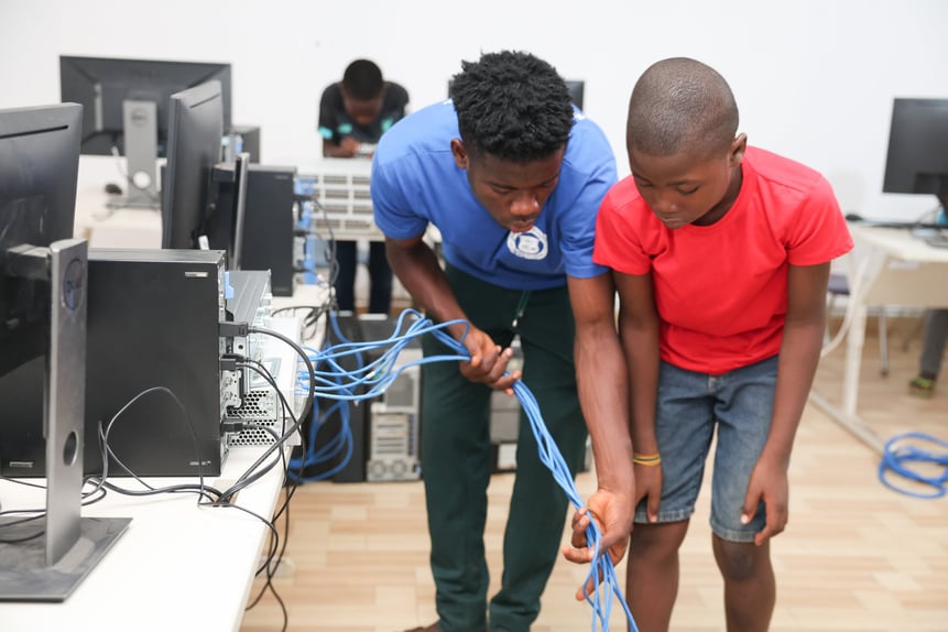 Kingrich Foundation community outreach in Ghana